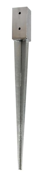 Štvorcová pätka 91x91x600mm s tŕňom