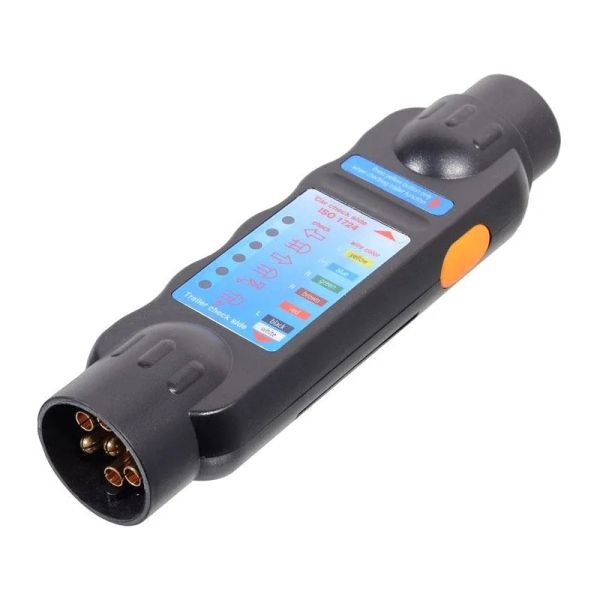 Tester 7-pólových autozásuviek a zástrčiek prívesov 12V HADEX R099A