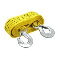 Lano ťažné ploché 3000kg s karabínami COMPASS 01237