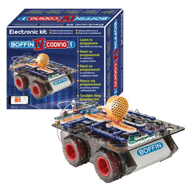 Elektronická stavebnica BOFFIN IV CODING 1 Auto