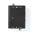 Prevodník 2x Toslink/2x Cinch NEDIS ACON2507BK