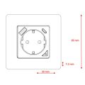 Smart zásuvka IMMAX NEO 07801L ZigBee Tuya