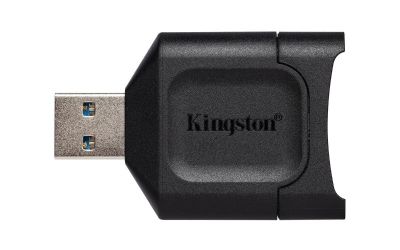 Čítačka pamäťových kariet KINGSTON MobileLite Plus USB3.2 Gen1 SDHC/SDXC UHS-II Black