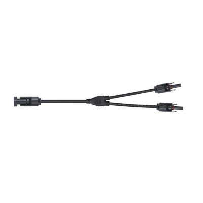 Konektor pre solárne panely MC4 GETI rozbočenie 1x konektor 2x zdierka 30 cm