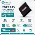 Sweet TV Box INEXT TV5 Ultra + 3 mesiace SWEET.TV ZDARMA