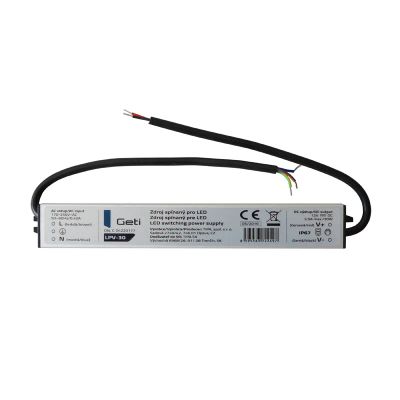 Zdroj spínaný pre LED 12V/ 30W  GETI LPV-30