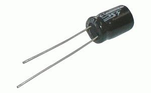 Kondenzátor elektrolytický 220M/35V 8x12-3.5 105°C   rad.C