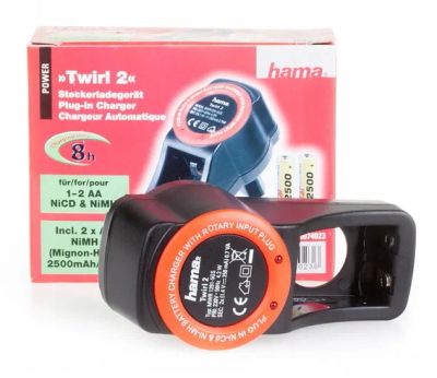 Nabíjačka Hama Twirl 2 pre akumulátory 2x AA