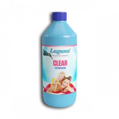 Prípravok na vyčistenie bazénov pred napustením bazénovej vody LAGUNA Clear 1l