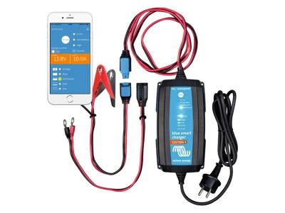 Nabíjačka inteligentná Victron Energy BlueSmart 12V/15A + DC konektor, Bluetooth, IP65