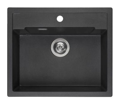Reginox Amsterdam 600 Black silvery