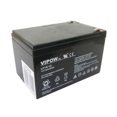 Batéria olovená 12V 12Ah VIPOW BAT0216