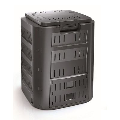 Kompostér záhradný COMPOGREEN 320l čierny