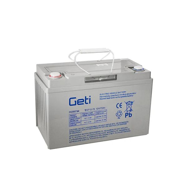 Batéria olovená 12V  75Ah GETI pre elektromotory