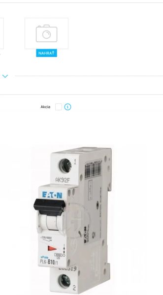 Eaton Istič PL6-B10/1, 10 A