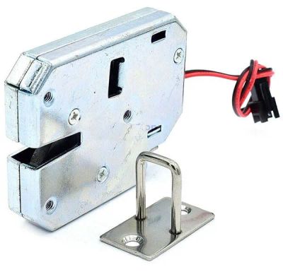 Elektrický zámok XG-07C 12VDC 1,8A strieborný