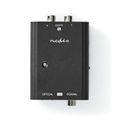 Prevodník 2x Cinch/Toslink NEDIS ACON2508BK