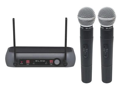 Sada bezdrôtových mikrofónov BLOW PRM 902