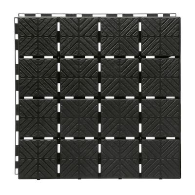 Dlaždice záhradné EASY SQUARE čierna 40x40cm - 1,5m2