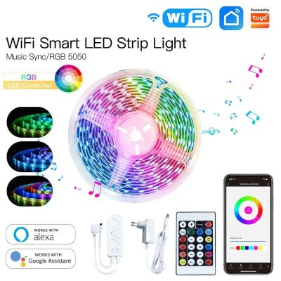 Smart LED pásik 24V RGB MOES LED Light Strip 5m WiFi Tuya