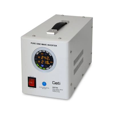 Zdroj záložný GETI GEP700 sinus 700W (1000VA)