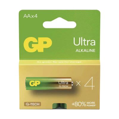 Batéria AA (R6) alkalická GP Ultra 4ks