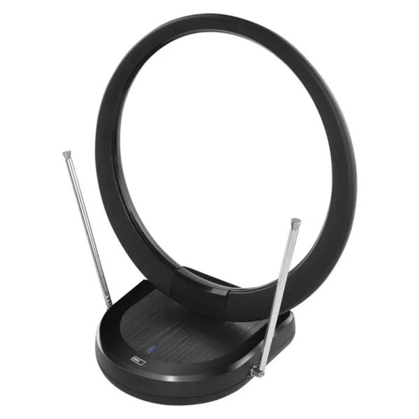 Izbová anténa EMOS CITY RING–C500, DVB-T2, DAB, filter LTE/4G/5G