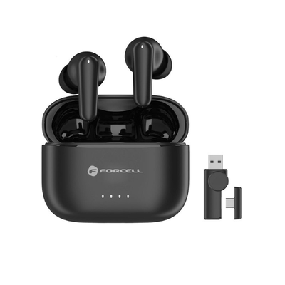 Slúchadlá Bluetooth FORCELL F-Audio Super Clear Calls Black