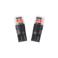 Autožiarovka LED T10 12V CARCLEVER 4LED 2835SMD červená