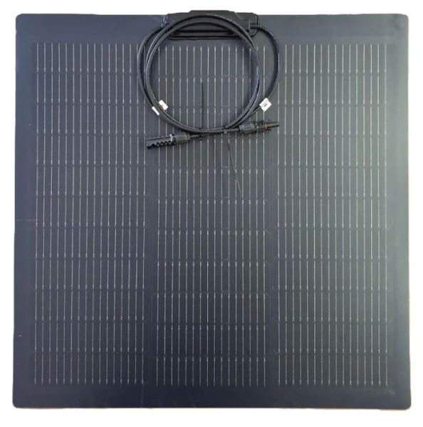 Fotovoltaický solárny panel 12V/60W SZ-60-MC 600x600x2mm monokryštalický flexibilný