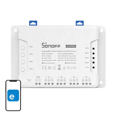 Inteligentný spínač WiFi SONOFF 4CHPROR3