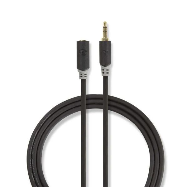 Kábel Jack 3,5mm konektor/Jack 3,5mm zdierka 5m NEDIS CABW22050AT50