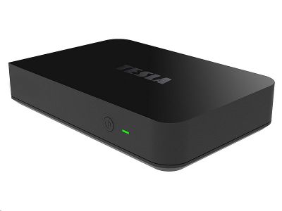 TESLA MediaBox XT850 Android TV 11 box 4K s tunerom DVB-T2/C