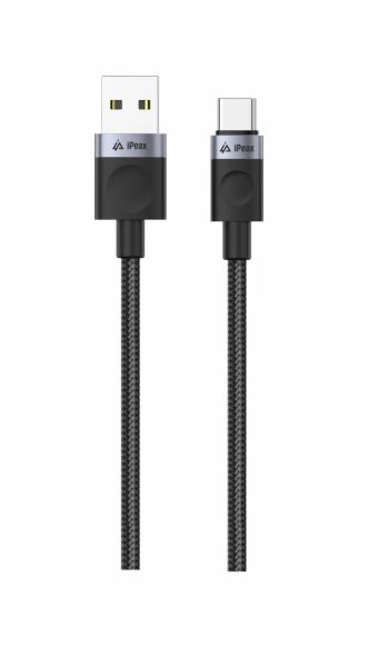 Kábel iPEAX 90010108 USB/USB-C 1,5m Black