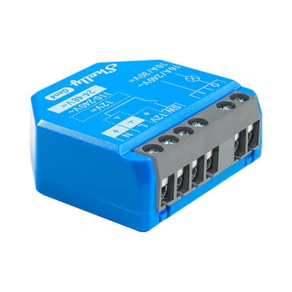 Smart Switch SHELLY 1 Gen4 WiFi Zigbee Bluetooth Matter