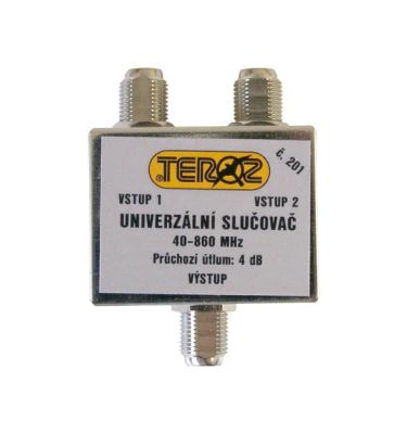 Anténny zlučovač univerzálny F-F TEROZ 201X