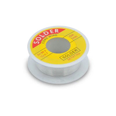 Cín 1.0mm 50g 99,3%Sn 0,7%Cu + tavidlo 2%
