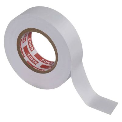 Páska izolačná PVC 19mm/20m biela EMOS 1ks