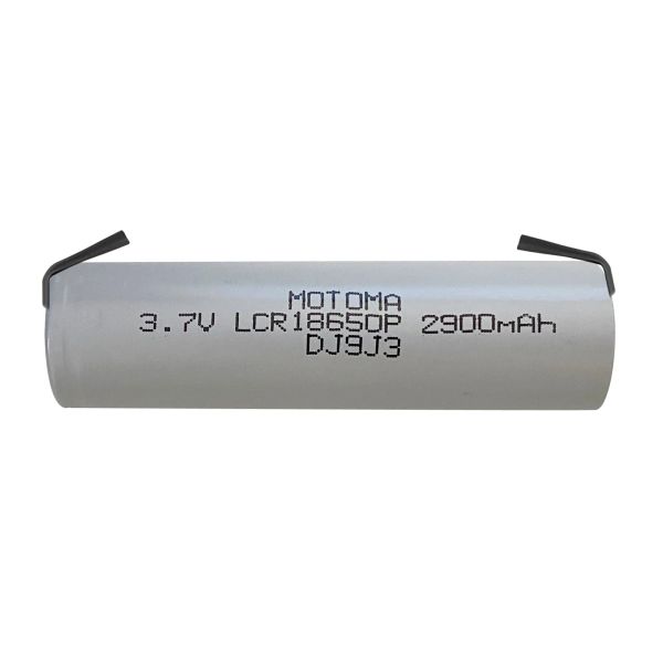 Nabíjacie batérie Li-Ion 18650 3,7V / 2900mAh 3C MOTOMA s pásikovými vývodmi