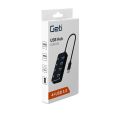 USB rozbočovač GETI GUH4AS 4x USB-A 3.0 so spínačmi
