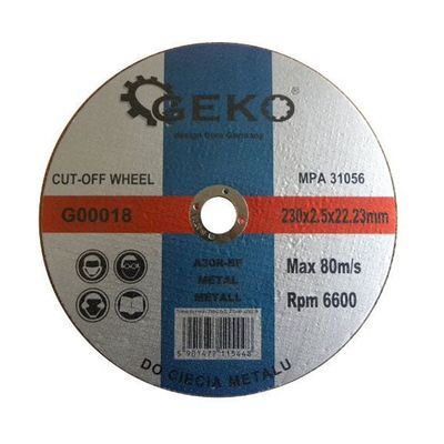 Kotúč na kov rezný 230mm GEKO G00018