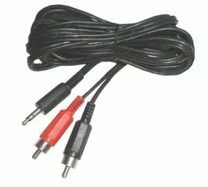 Kábel TIPA JACK 3.5 stereo/2xCINCH 5m