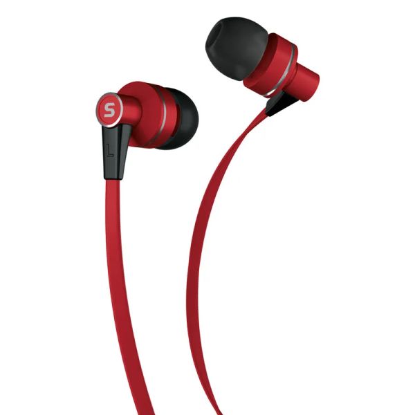 Slúchadlá SENCOR SEP 300 Mic Red Met