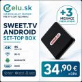 Sweet TV Box INEXT TV5 Ultra + 3 mesiace SWEET.TV ZDARMA
