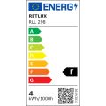 Žiarovka LED G9 3,5W biela teplá RETLUX RLL 298