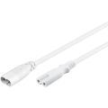 Kábel predlžovací C7/C8 GOOBAY 97200 2m White