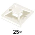 EMOS A2832 20 × 20 mm biela 25 ks