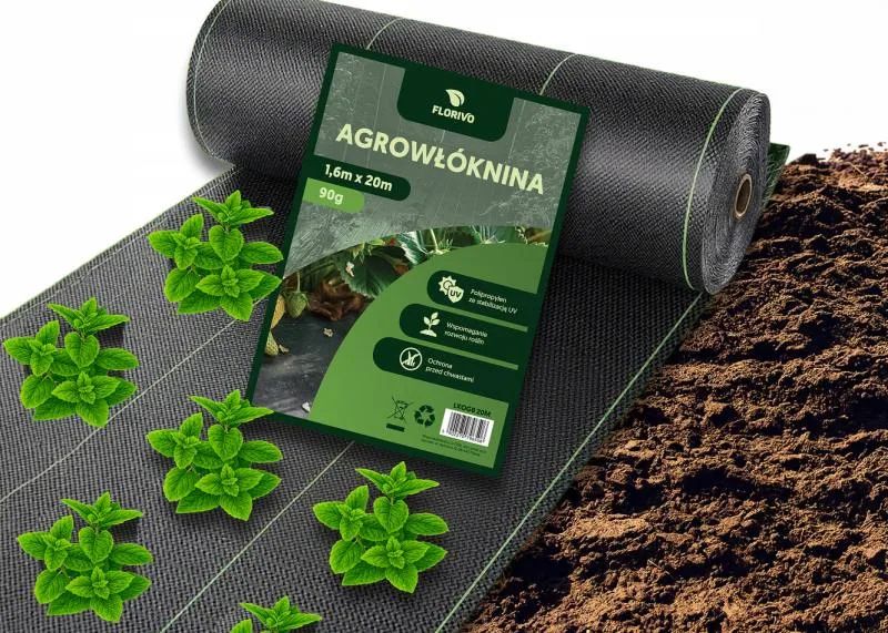 Tkaná agrotextília FLORIVO 1,6x20m 90g/m2