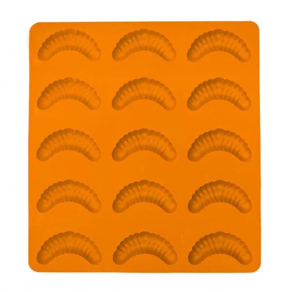 Forma na pečenie rožkov ORION 24,5x21x1,2cm Orange