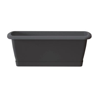 Hrantík s miskou RESPANA SET antracit 88,5 cm